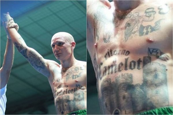 Boxeador Com Tatuagens Nazistas Causa Revolta Federacao E Criticada