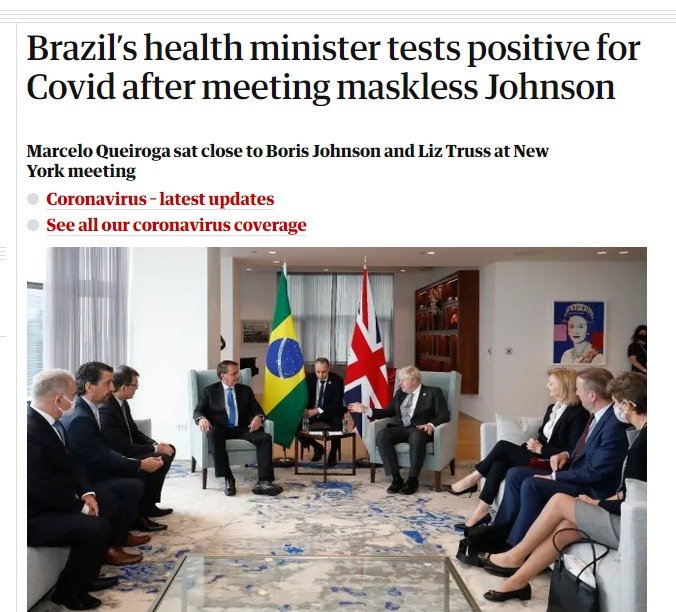 Imprensa internacional repercute teste positivo do ministro da Saúde, Marcelo Queiroga, para a Covid-19