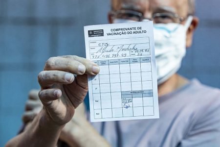 Comprovante de vacinação no Rio de Janeiro