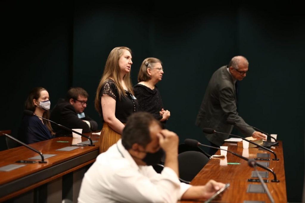 Frente Parlamentar Evangélica realiza culto no Plenário 10 da Câmara dos Deputados.