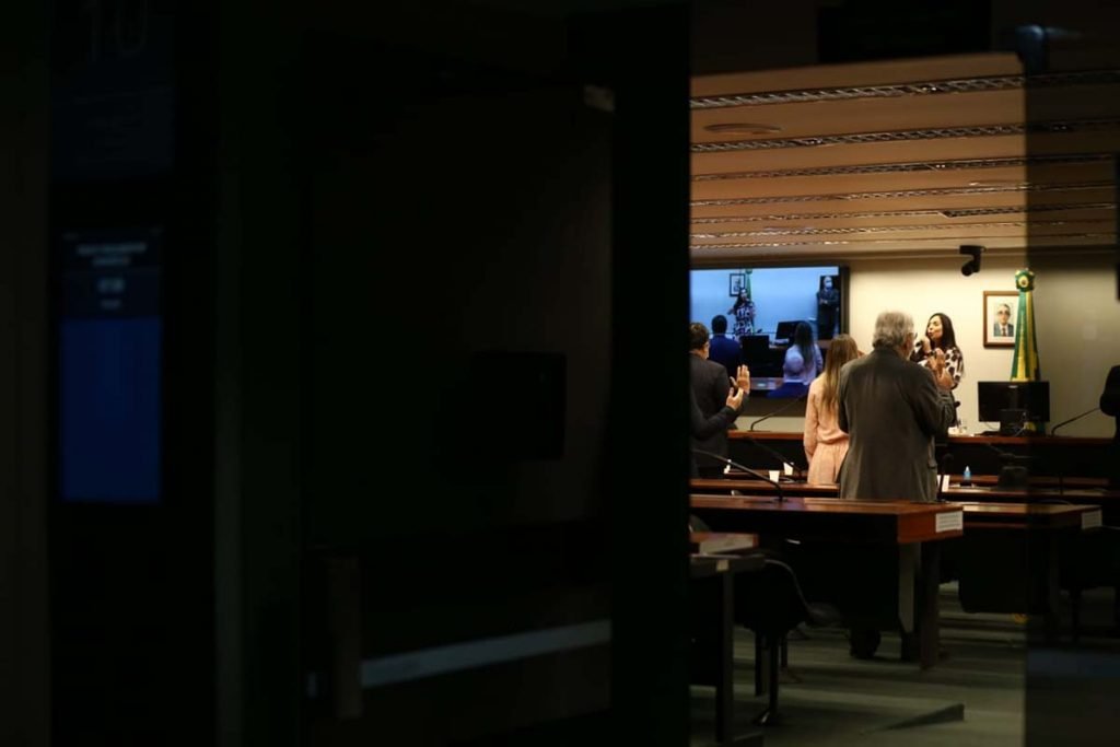 Frente Parlamentar Evangélica realiza culto no Plenário 10 da Câmara dos Deputados.
