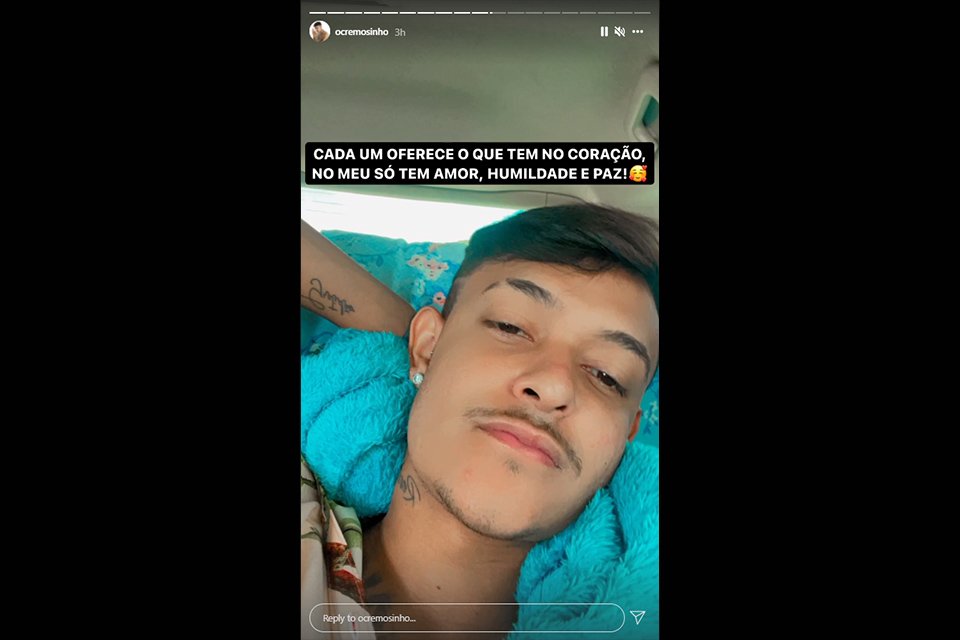Cremosinho joga indireta nos Stories