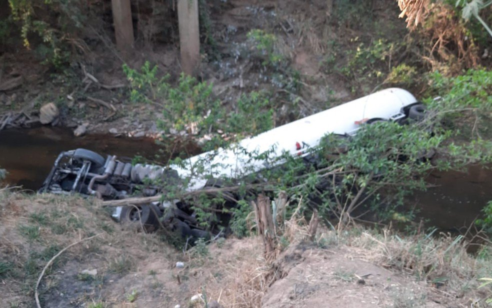 goias motorista cai da ponte e é atacado por abelhas