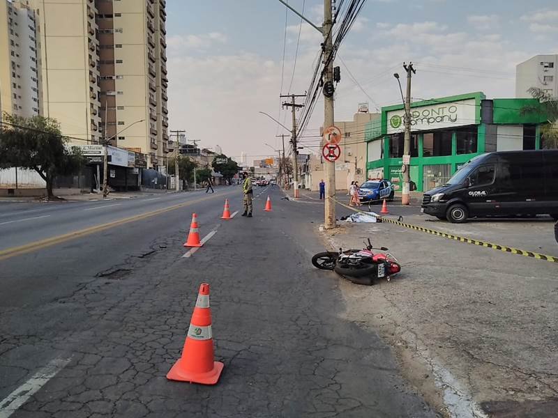goias acidente mata motocilista