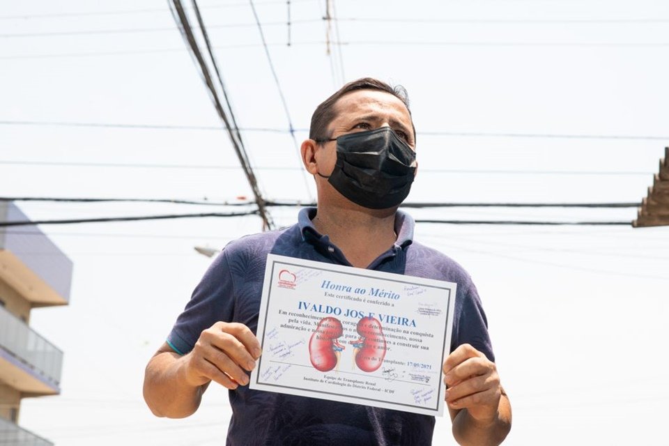 Ivaldo José Vieira, transplantado