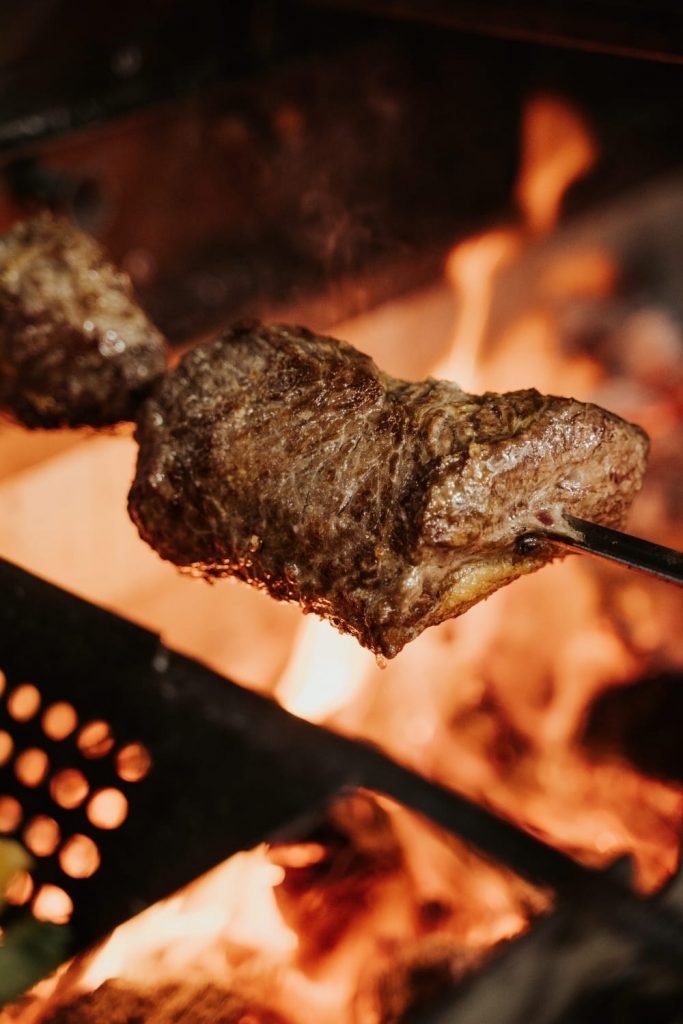 Carne na brasa