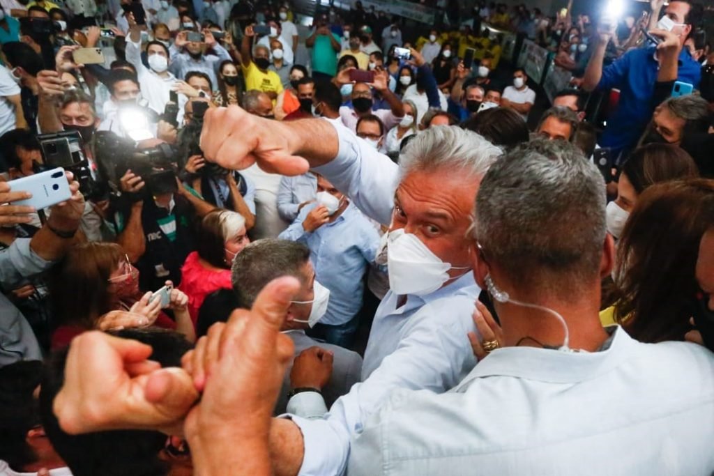 Ronaldo Caiado e Daniel Vilela: DEM e MDB anunciam aliança em Goiás
