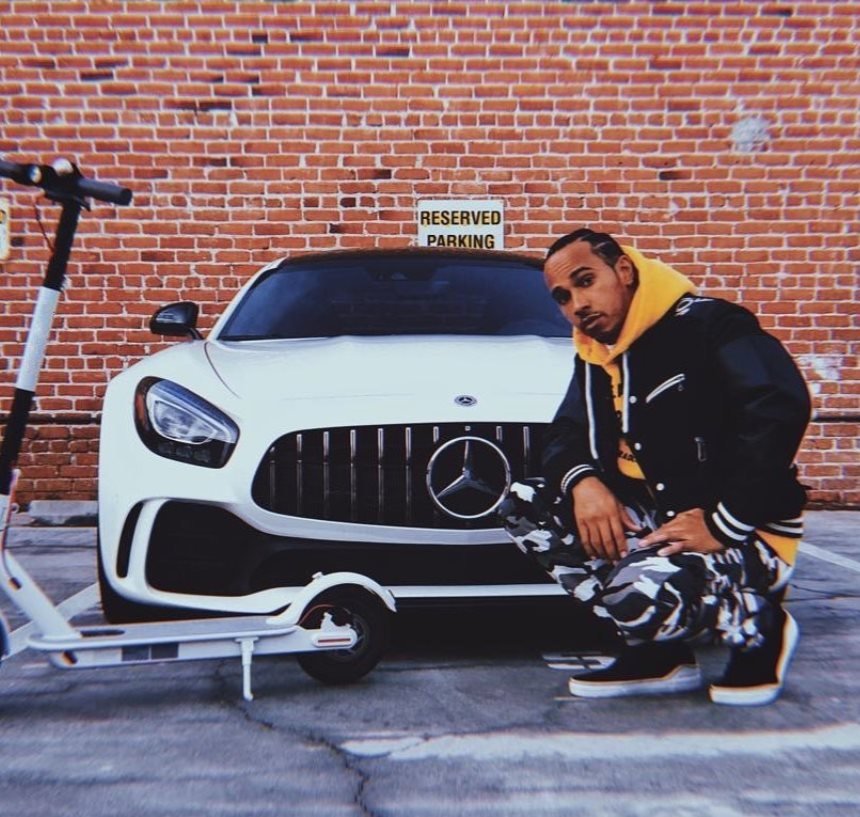 Hamilton carro