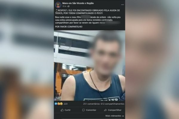 Homem encontrado em elevador no Carrefour em Santos (SP)
