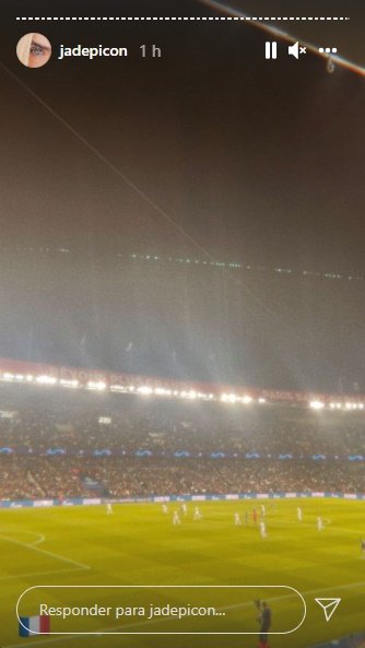 Jade Picon assiste jogo de Neymar2