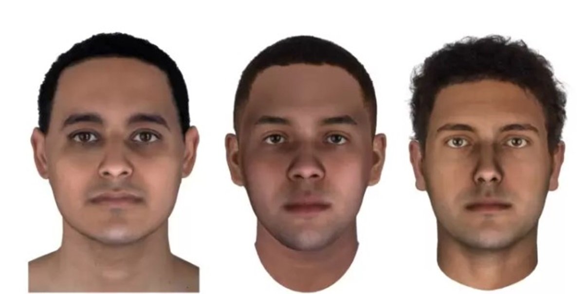 Pesquisadores e artistas reconstroem três rostos de múmias egípcias através de resquícios de DNA
