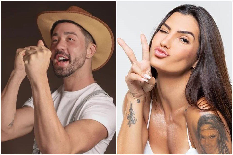 Rico Melquiades e Marina Ferrari