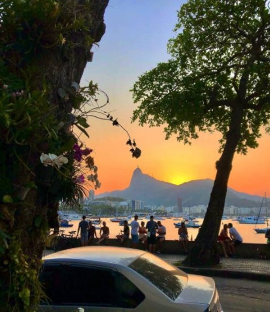 Vista do bar urca