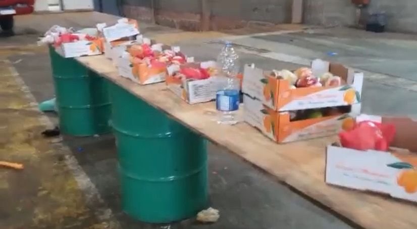 Mangas eram usadas para esconder drogas