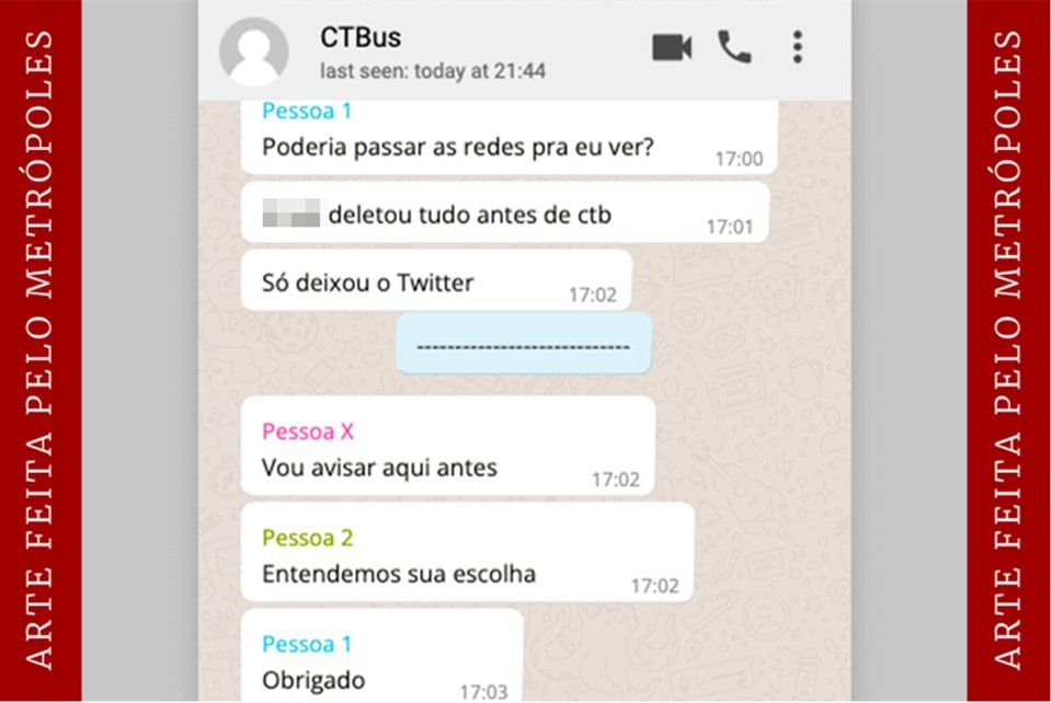 `Print de zap