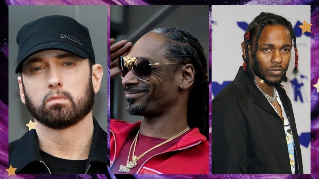 Eminem, Kendrick Lamar e Snoop Dogg