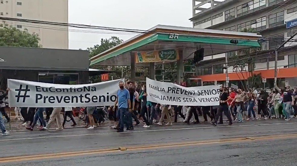 sao paulo manifestacao prevent senior