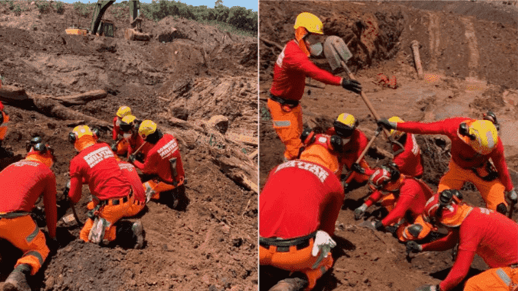 Bombeiros já localizaram sete corpos na barragem em Brumadinho - Portal  Agita