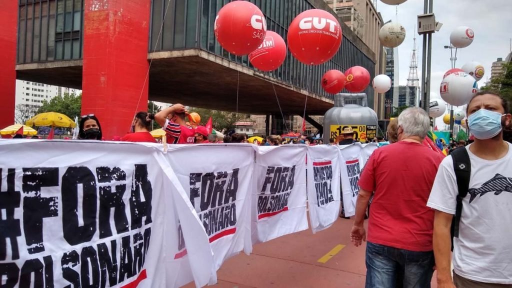protesto contra o governo bolsonaro na avenida paulista em são paulo 1