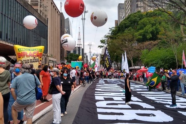 Protesto na paulista