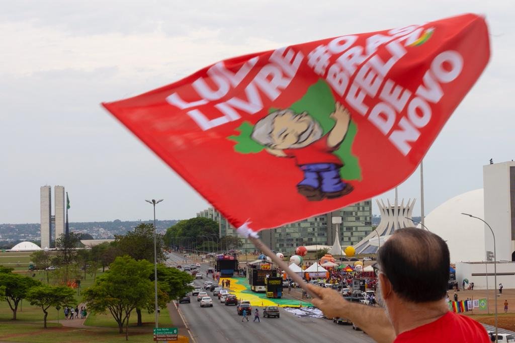 protesto contra o governo bolsonaro no eixo monumemtal em brasilia 1
