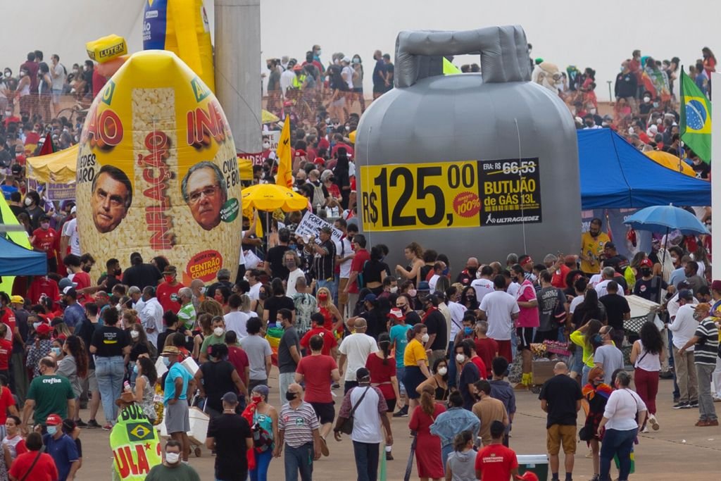 protesto contra o governo bolsonaro no eixo monumemtal em brasilia 7