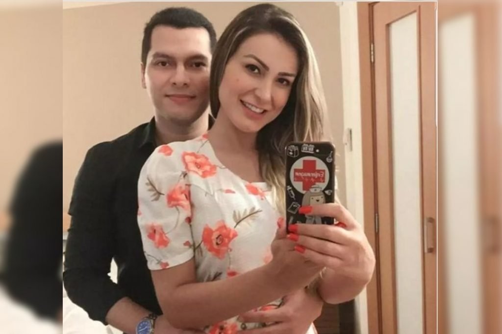 Foto colorida de Andressa Urach e Thiago Lopes - Metrópoles