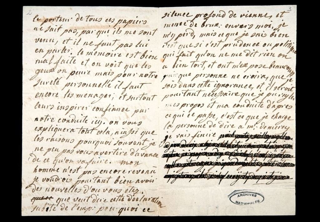 São revelados trechos censurados de cartas de Maria Antonieta a amante