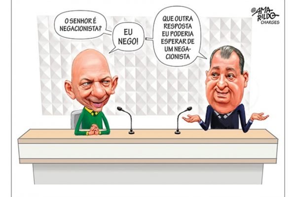 Charge do Amarildo