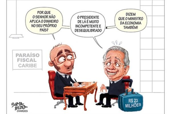 Charge do Amarildo