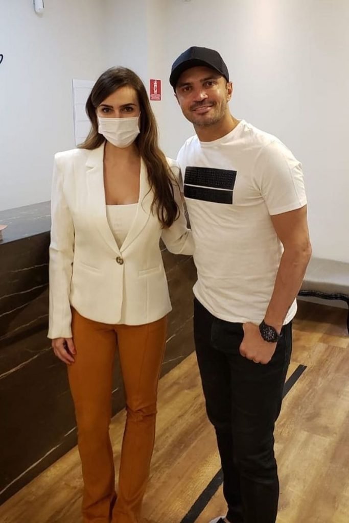 Luciana Passoni e Falcão