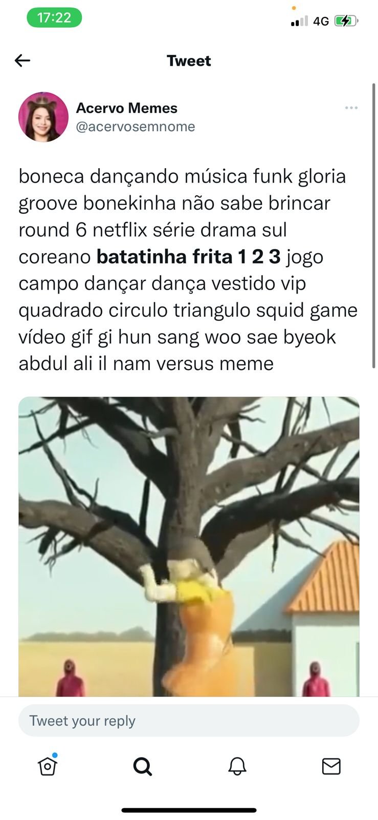 Round 6: Veja curiosidades sobre a boneca do jogo Batatinha frita 1, 2, 3