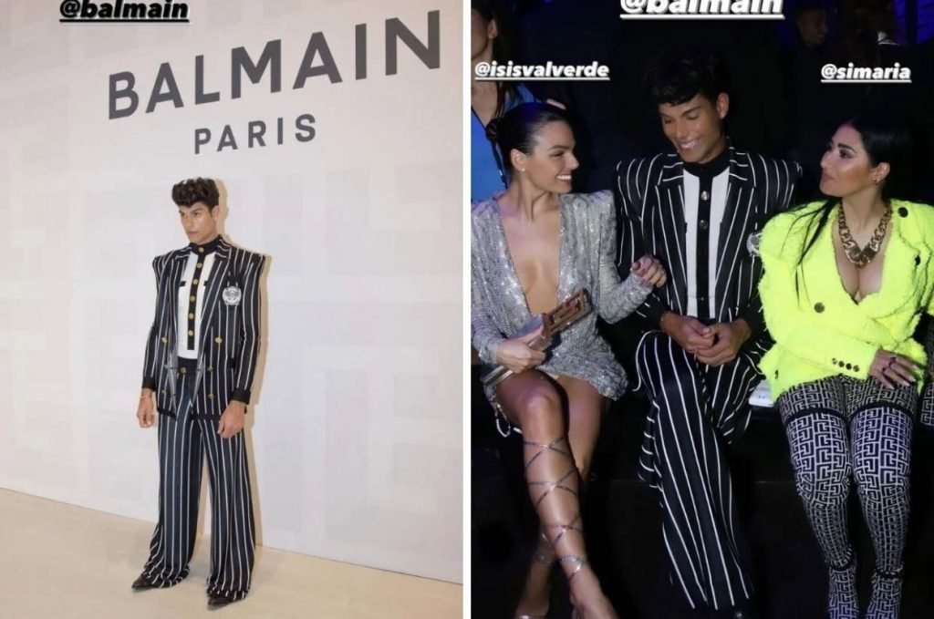 Lucas Cavallani na Semana de Moda de Paris