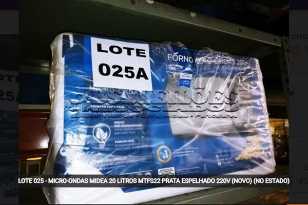Item 1º leilão outubro BSB Leilões