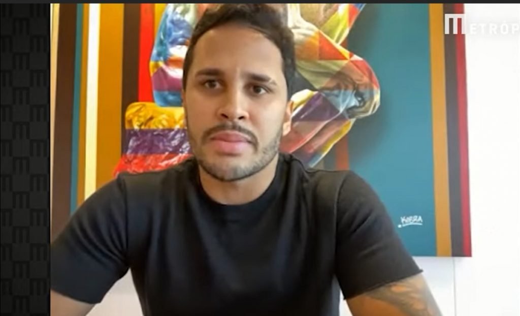 Lucas Guimarães em entrevista a Leo Dias
