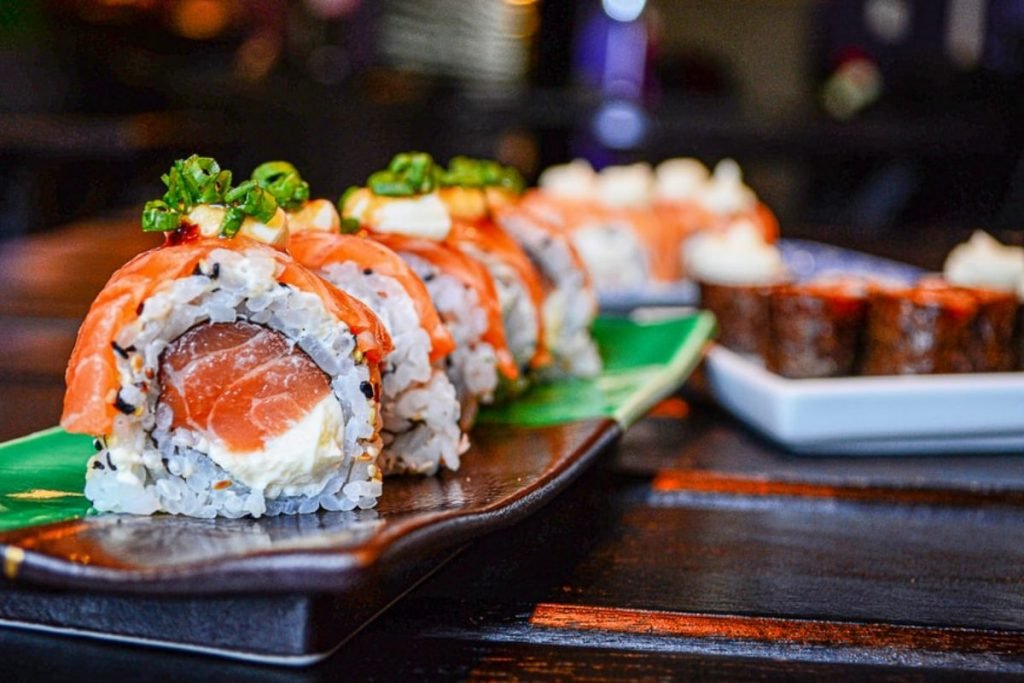 sushi com cream cheese