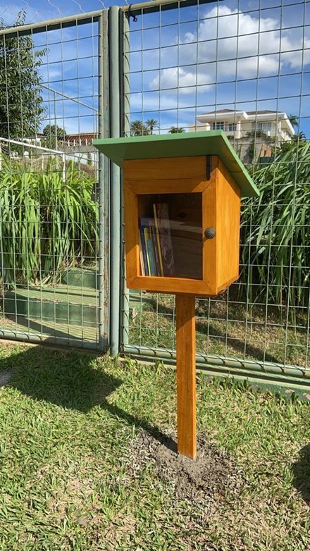 Mini Biblioteca na SHIS Qi 26