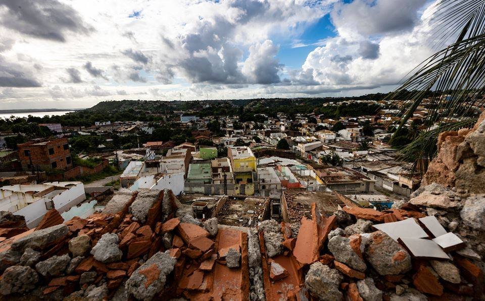 Mineradora Braskem em Maceió causa afundamento do solo e coloca bairros em risco. Maceió (AL), 04/05/2021