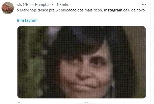 Instagram fora do ar