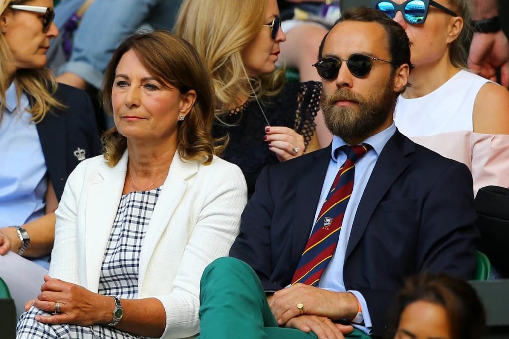 Carole e James Middleton
