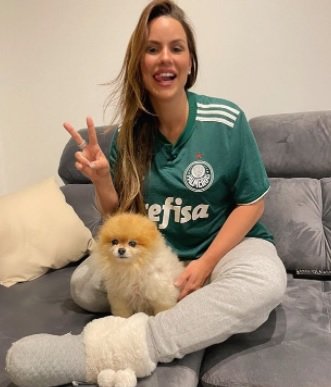 Carol Dias, palmeirense fanática