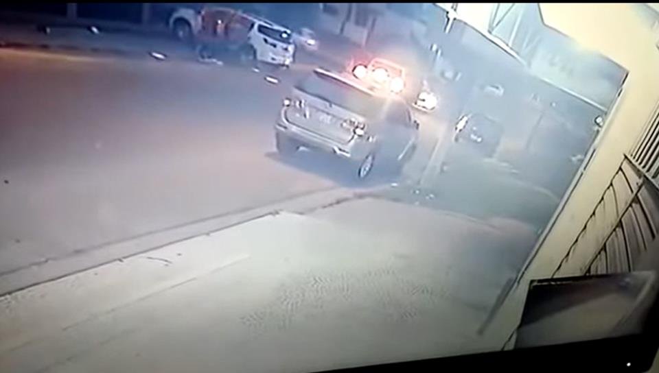 cameras captaram execução na fronteira com o Paraguai