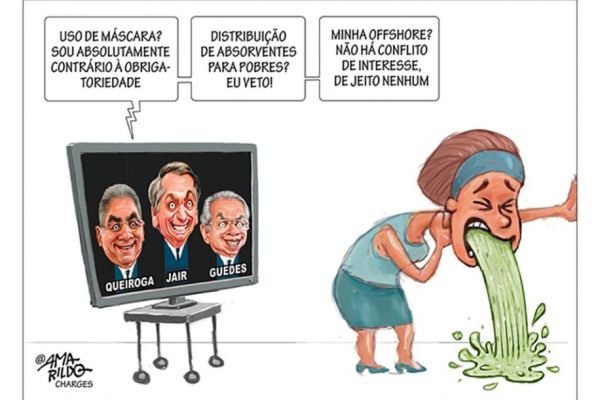 Charge do Amarildo