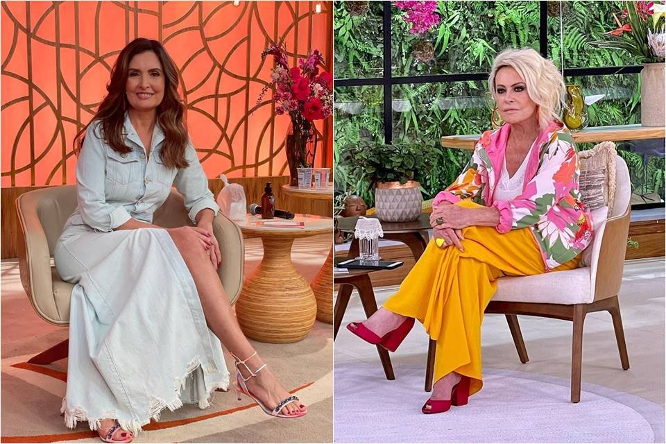 Fátima Bernardes e Ana Maria Braga