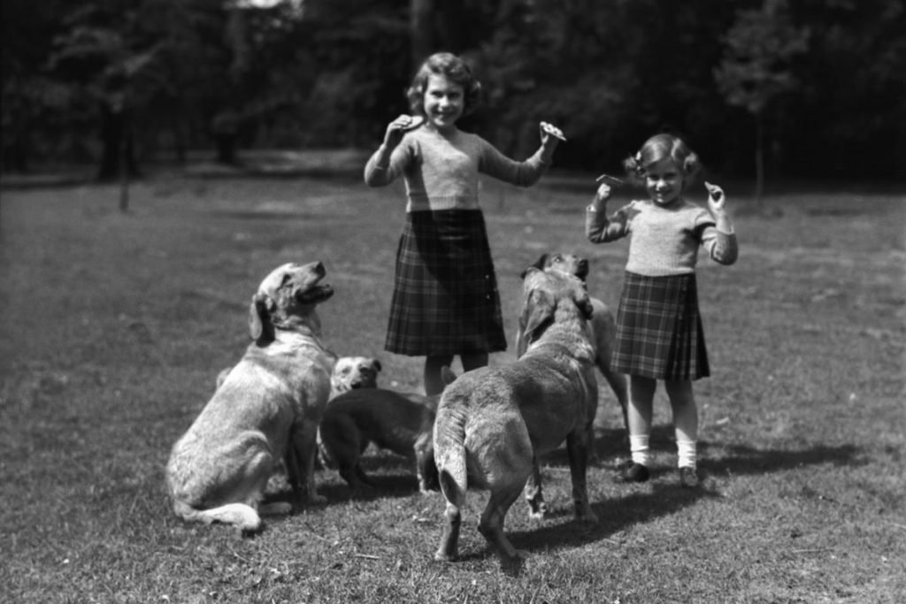 Princesas Elizabeth e Margaret