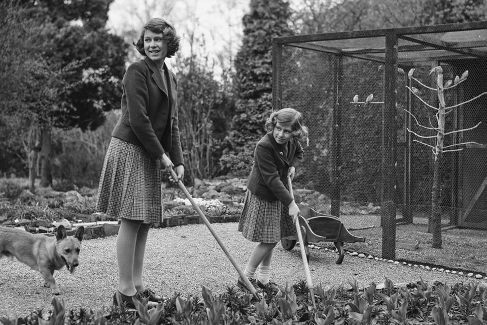 Princesas Elizabeth e Margaret