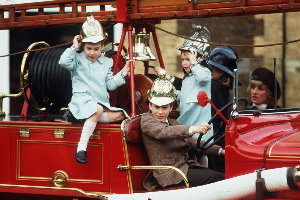 Príncipe William e Harry