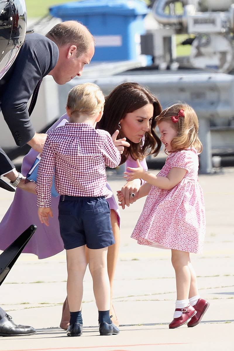 Kate Middleton e princesa Charlotte