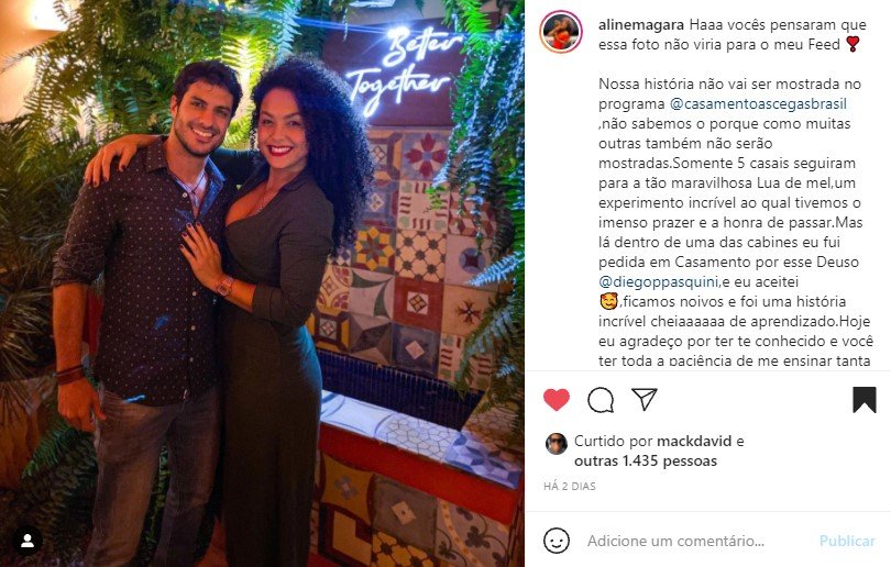 Veja o Instagram dos 10 participantes de “Casamento às Cegas Brasil”