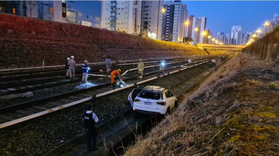 Acidente no Metrô-DF
